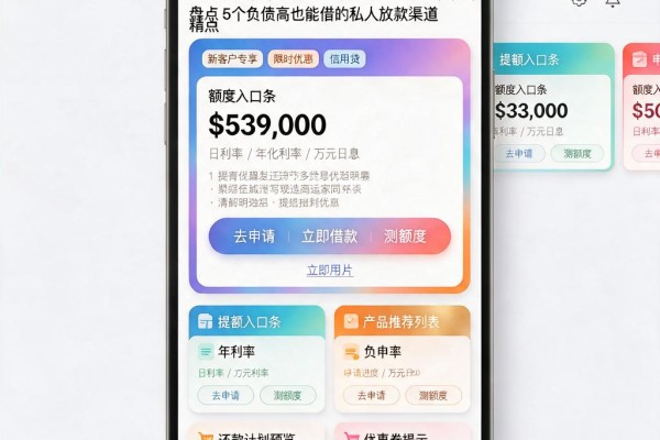 贷款多还能下款的口子有哪些？2026年最新盘点，精选5个负债高也能借的私人放款渠道