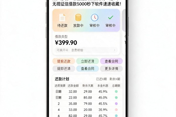 黑户必看!哪里能快点借到钱?这5个无视征信借款5000秒下软件速速收藏