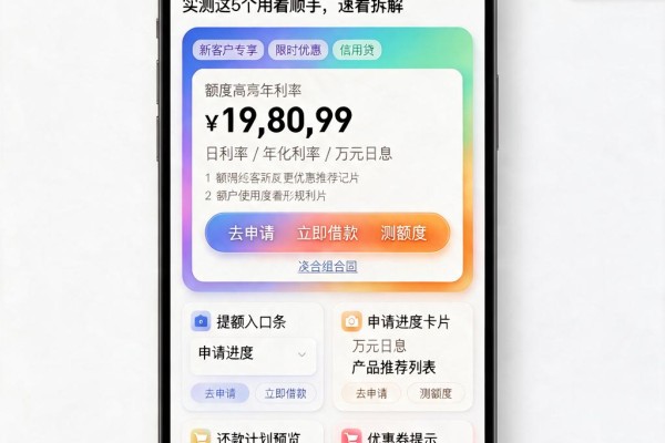 黑户凭身份证就能借钱的小额平台有哪些?实测这5个用着顺手,速看拆解