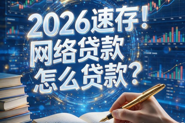 2026速存!网络贷款怎么贷款的?这5个借6000的平台亲测好用