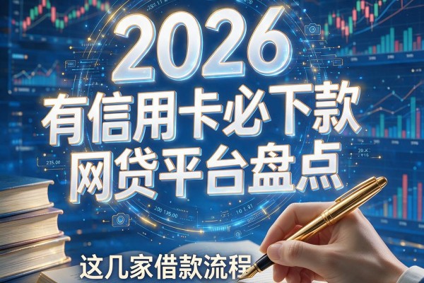 2026有信用卡必下款的网贷平台盘点,这几家借款流程清晰、审核快马上放款超省心