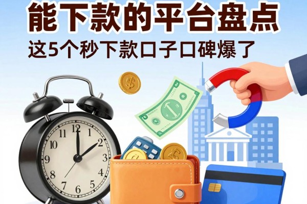 2026黑烂户贷款能下款的平台盘点：这5个秒下款口子口碑爆了