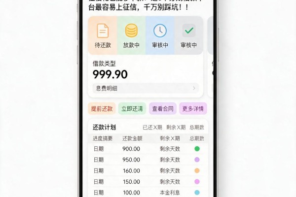 征信花也能秒下款?这5个分期借款平台最容易上征信,千万别踩坑!