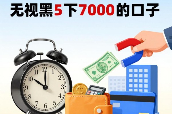 不看黑白的小额贷款2026最新盘点！这5个无视黑白秒下7000的口子速收藏
