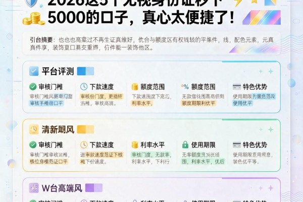 不用身份证也能借钱的软件真实分享!2026这5个无视身份证秒下5000的口子,真心太便捷了