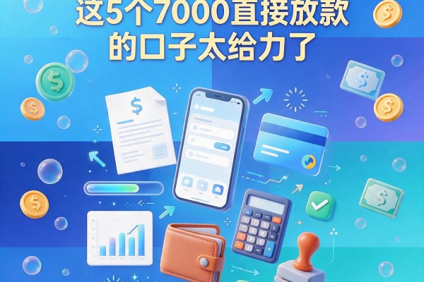 芝麻借钱年龄条件一览,这5个7000直接放款的口子太给力了