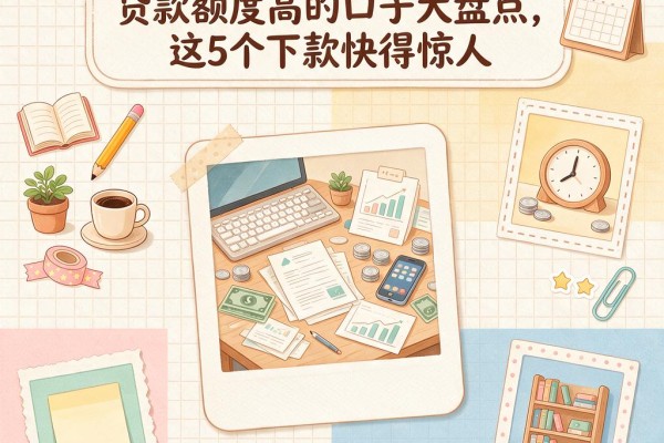 2026年必看！用支付宝贷款额度高的口子大盘点，这5个下款快得惊人
