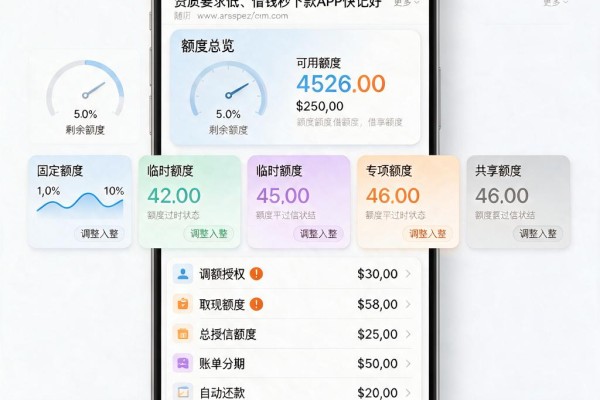 什么贷款最容易过审核呢?2026这5个资质要求低、借钱秒下款APP快记好