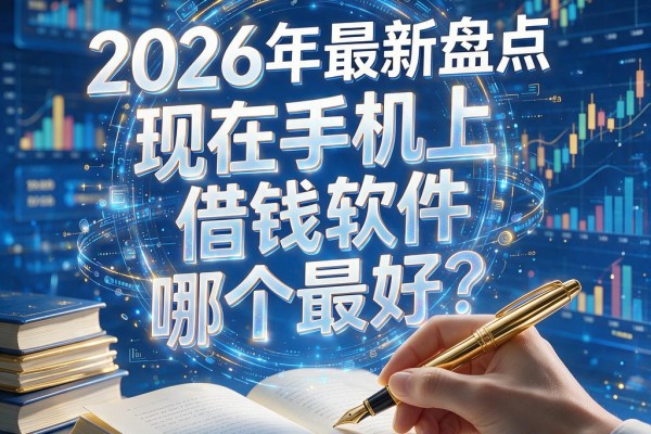 2026年最新盘点:现在手机上借钱软件哪个最好?这5个值得细品!