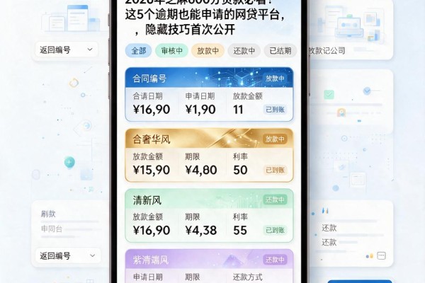 2026年芝麻600分贷款必看!这5个逾期也能申请的网贷平台,隐藏技巧首次公开