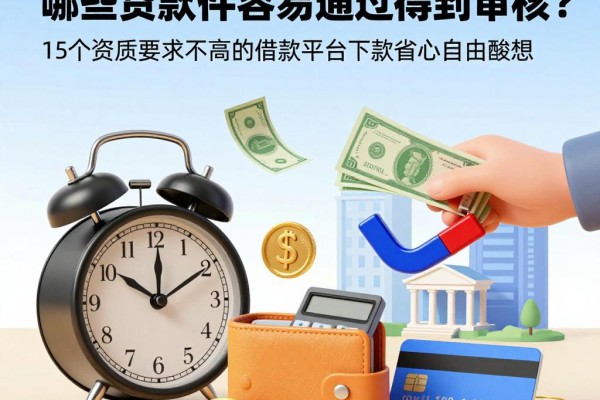 2026年必看!哪些贷款软件容易通过得到审核?这5个资质要求不高的借款平台下款省心