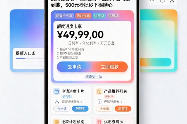 急用钱必看！实测这5个借款平台马上到账，500元秒批秒下很顺心