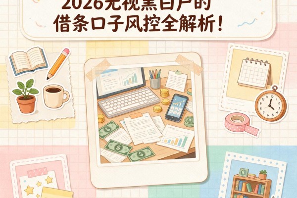 400多芝麻信用分也能下款?2026无视黑白户的借条口子风控全解析!