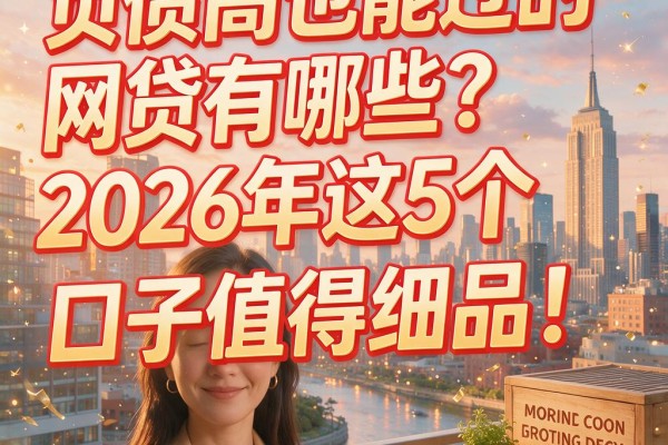 负债高也能过的网贷有哪些？2026年这5个口子值得细品！