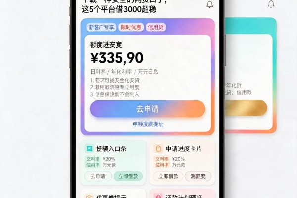 2026必看!类似浦发万用金借款app下载一样安全的网贷口子,这5个平台借3000超稳