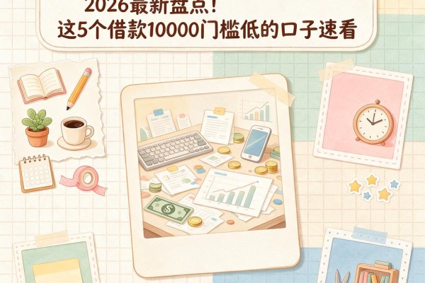 双黑户必下款的网贷口子2026最新盘点!这5个借款10000门槛低的口子速看
