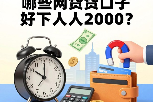 2026必看!哪些网贷款口子好下人人2000?这5个门槛低、秒批2000的渠道速收藏