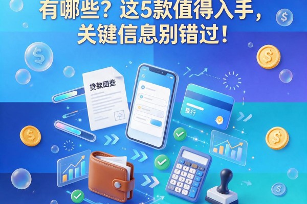 信用卡容易申请的贷款有哪些？这5款值得入手，关键信息别错过！
