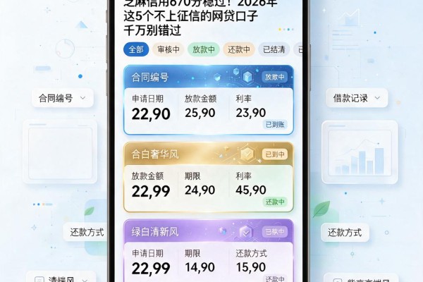 芝麻信用670分稳过!2026年这5个不上征信的网贷口子千万别错过