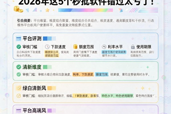黑户贷款三千块钱必看!2026年这5个秒批软件错过太亏了