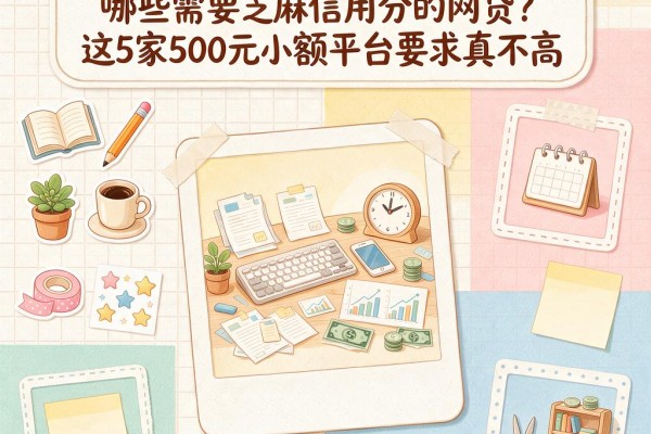 芝麻信用分不够也能借!哪些需要芝麻信用分的网贷?这5家500元小额平台要求真不高