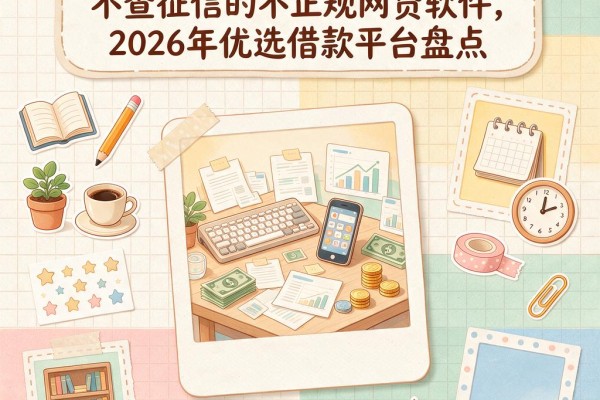 突发急需20000元?这5个不查征信的不正规网贷软件,2026年优选借款平台盘点