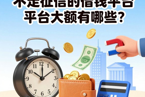 2026年必看!不走征信的借钱平台大额有哪些?过来人亲测这5个无视征信借款5000的口子,紧急用钱速收藏