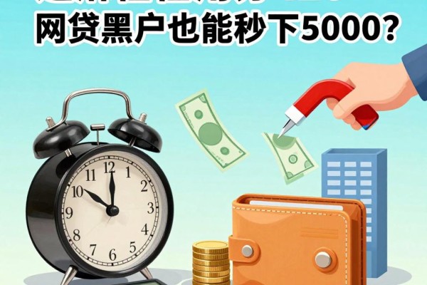 芝麻信用分426网贷黑户也能秒下5000？这5个借钱操作简单到离谱