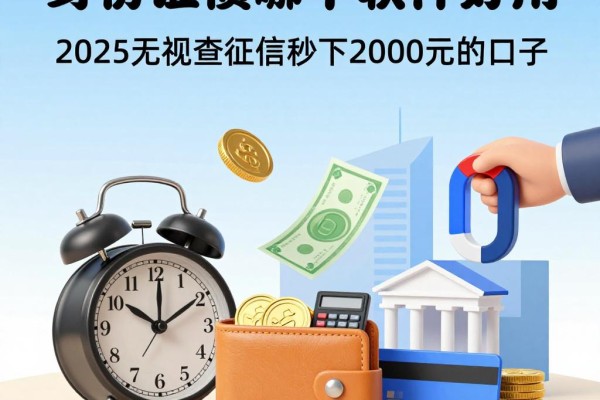 身份证借钱哪个软件好用?2025无视查征信秒下2000元的口子精选