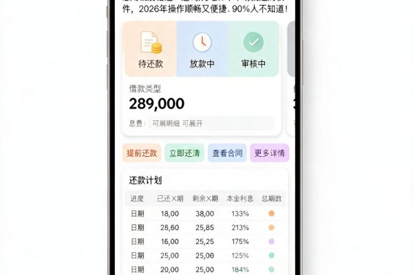 急用钱别错过!这5款小额3千申请就过的软件,2026年操作顺畅又便捷,90%人不知道