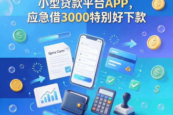 实测这5个成功率超高的小型贷款平台APP,应急借3000特别好下款
