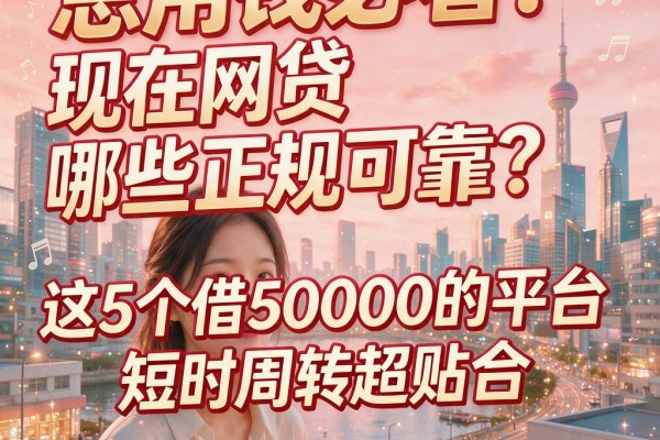 急用钱必看!现在网贷哪些正规可靠?这5个借50000的平台短时周转超贴合