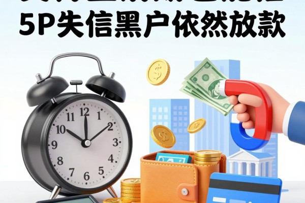 征信黑、征信烂、支付宝逾期也能借!这5个平台对失信黑户依然放款,4月良心汇总
