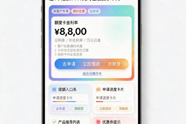 大额贷款分期36期的软件盘点!这5个借款6000元对征信要求不高