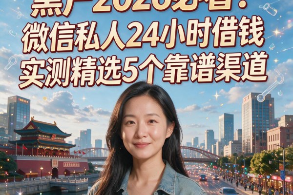 黑户2026必看!微信私人24小时借钱实测精选5个靠谱渠道