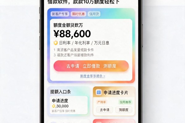 无视征信也能借10万！2026年这5个借款软件，款款10万额度轻松下