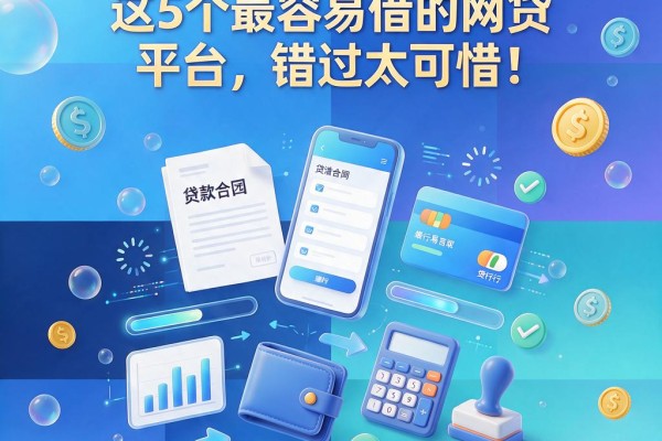 2026年必看!这5个最容易借的网贷平台,错过太可惜!