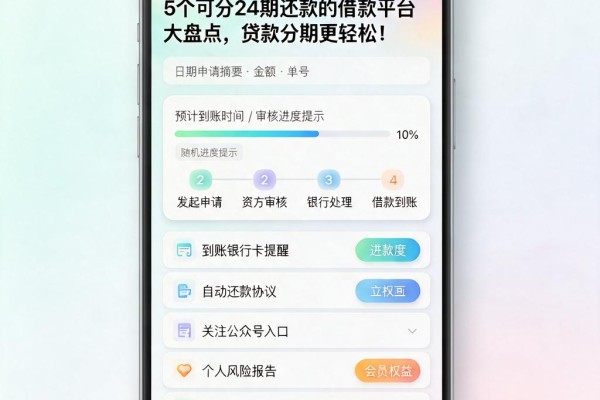 5个可分24期还款的借款平台大盘点，贷款分期更轻松！