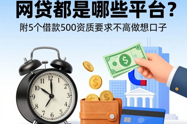2026最新盘点:网贷都是哪些平台?附5个借款500资质要求不高的口子