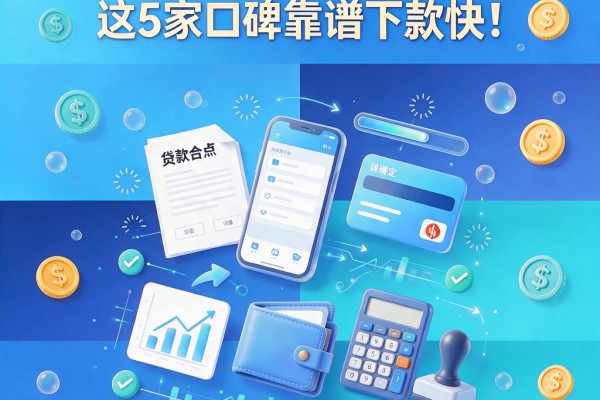 2026易下款平台大盘点,这5家口碑靠谱下款快!