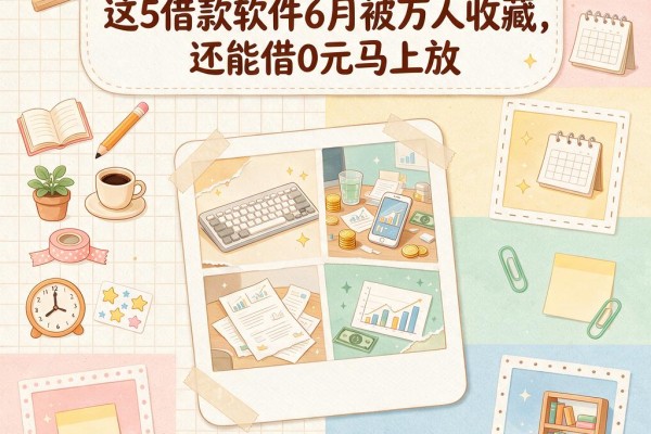 网贷还能再申请贷款？这5借款软件6月被万人收藏，还能借0元马上放