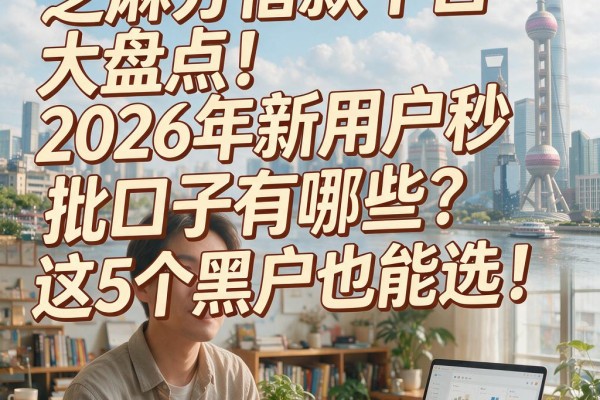 芝麻分借款平台大盘点!2026年新用户秒批口子有哪些?这5个黑户也能选!