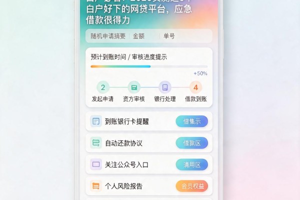 白户必看!2026实测这5个白户好下的网贷平台,应急借款很得力