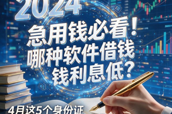 急用钱必看!哪种软件借钱利息低?4月这5个身份证贷款一万的口子让全网惊呆!