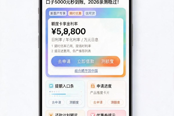 黑户必看!芝麻信用分707这5个借钱口子5000元秒到账,2026亲测稳过