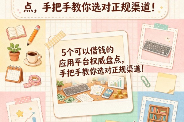 5个可以借钱的应用平台权威盘点，手把手教你选对正规渠道！