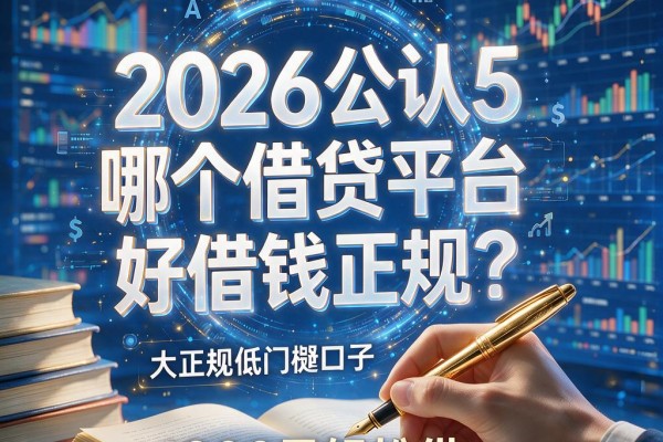 哪个借贷平台好借钱正规?2026公认5大正规低门槛口子,4000元轻松借