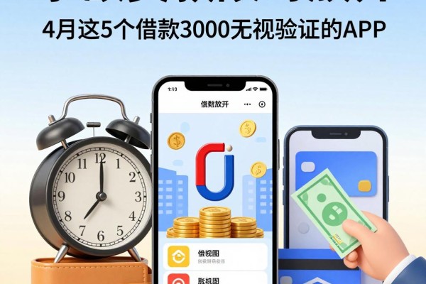 不用手机验证的小额贷款限时放开！4月这5个借款3000无视验证的APP，用过都夸好