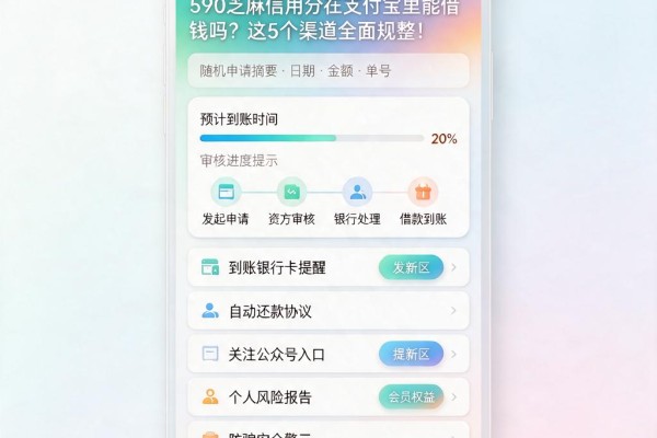 590芝麻信用分在支付宝里能借钱吗?这5个渠道全面规整!