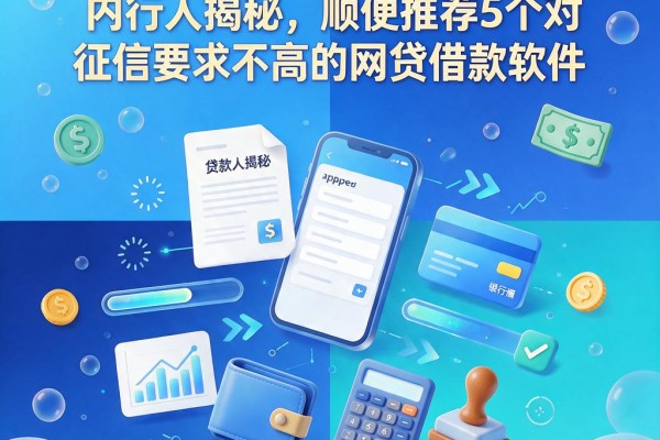app借钱审核不过？内行人揭秘，顺便推荐5个对征信要求不高的网贷借款软件